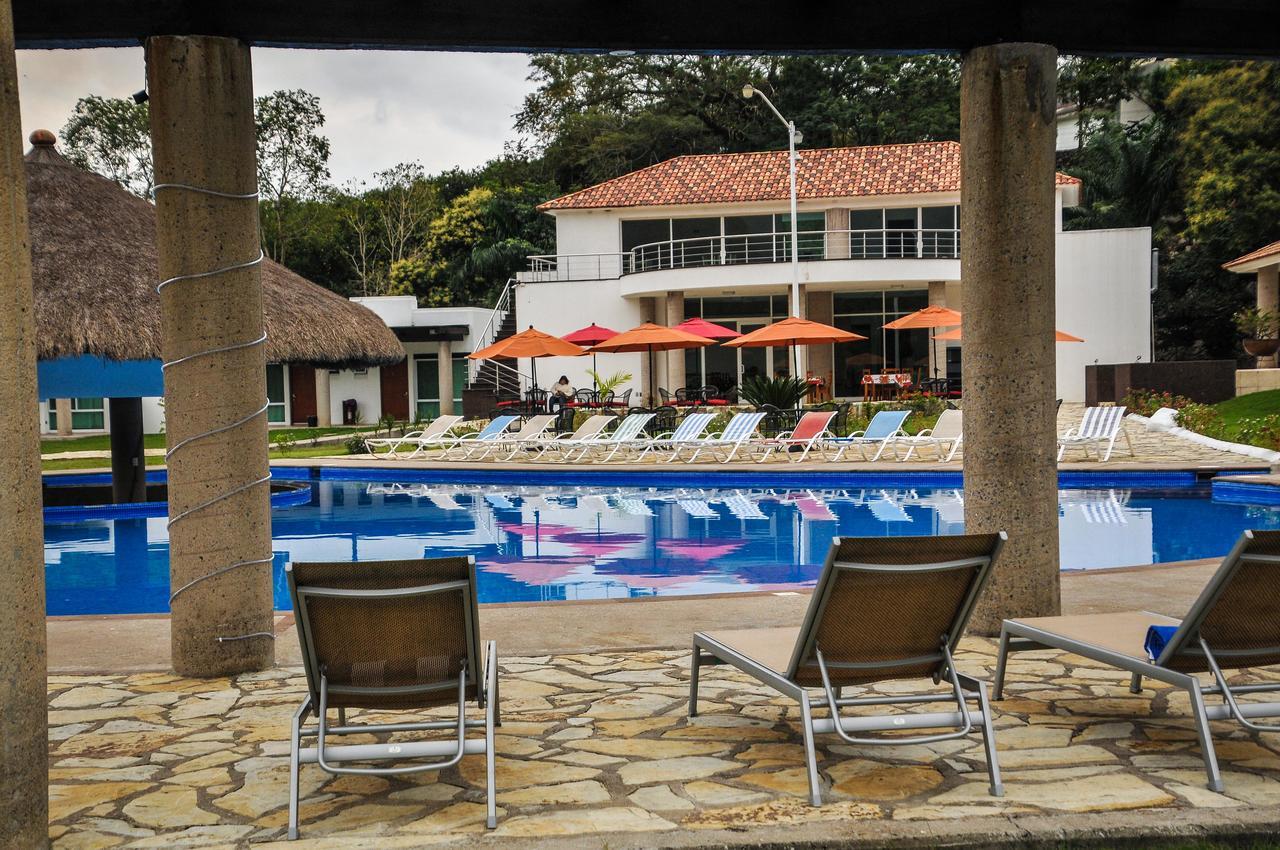 Hotel Real Tamasopo Bagian luar foto